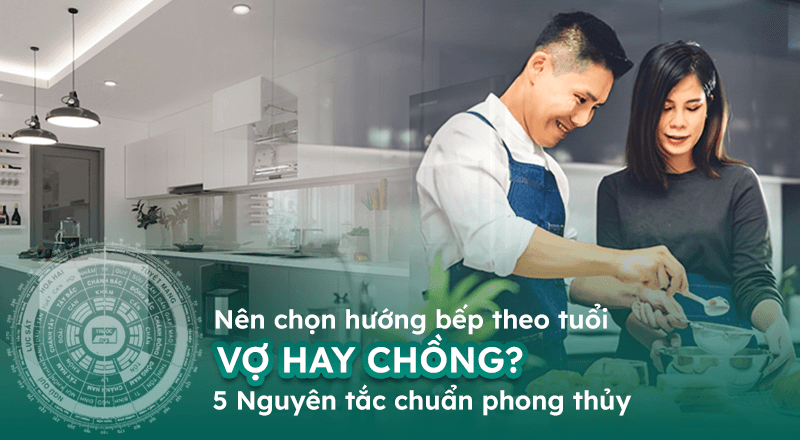 Hình ảnh bếp phong thủy