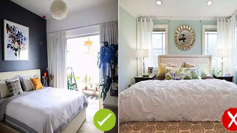 Hình ảnh phòng ngủ với cửa sổ