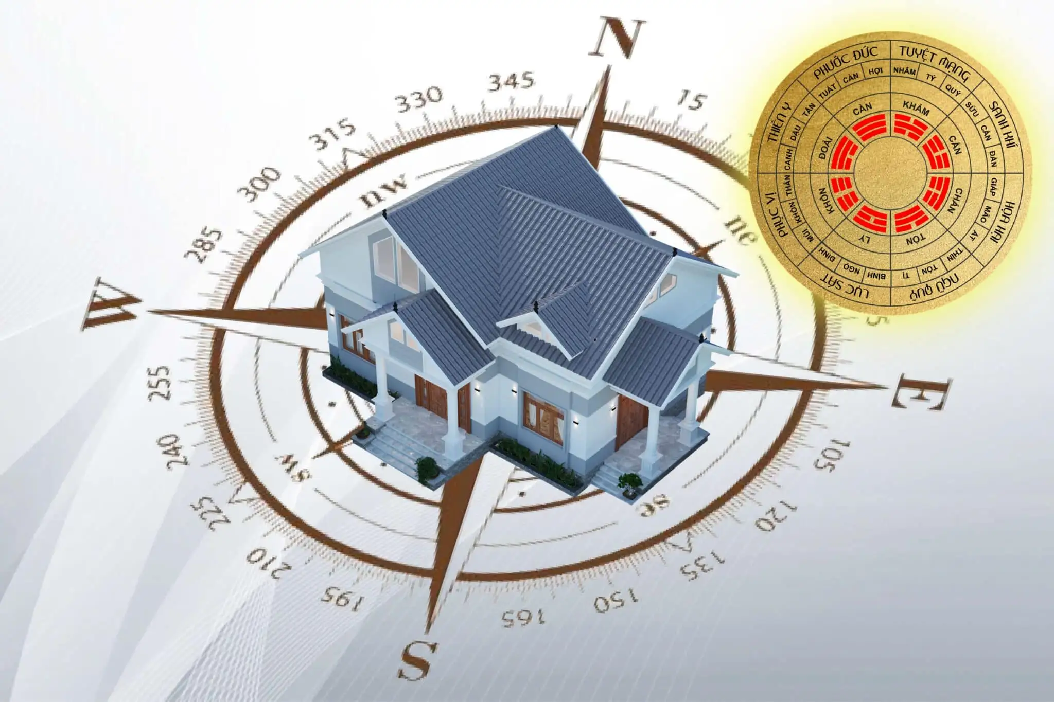 Hình ảnh nhà hướng Đông Nam