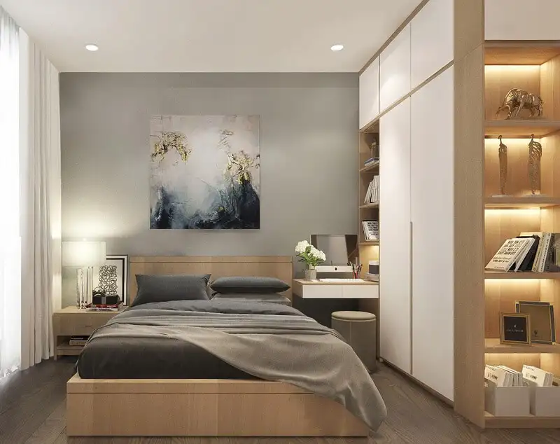 Cách bố trí đèn LED phòng ngủ