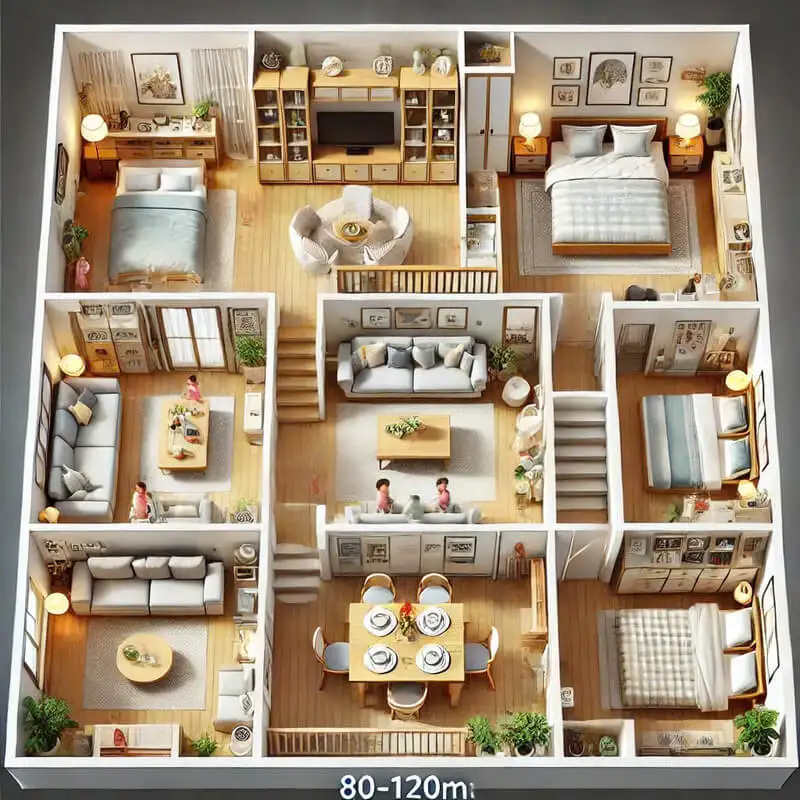 Diện tích phòng khách