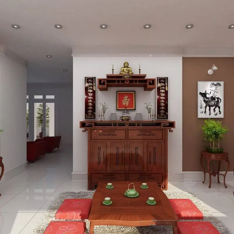 Kích thước bàn thờ treo