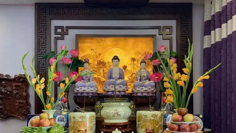 Văn khấn bàn thờ Phật tại nhà