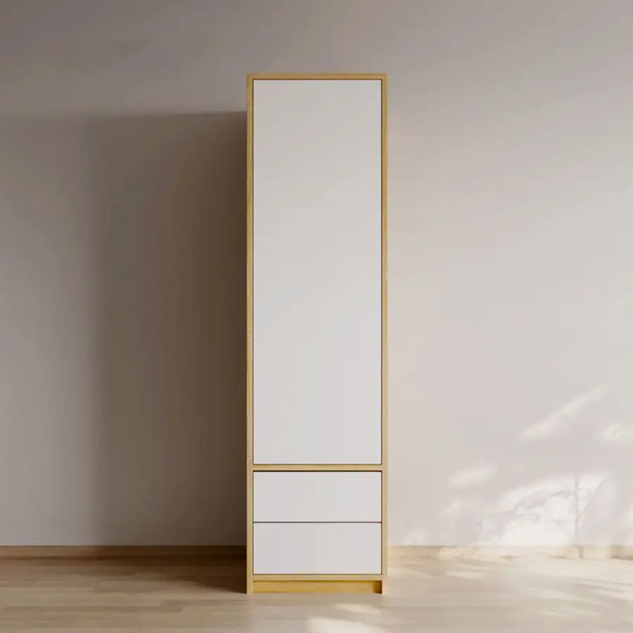 Tủ gỗ ép mini 1 cánh đặt cạnh bàn học
