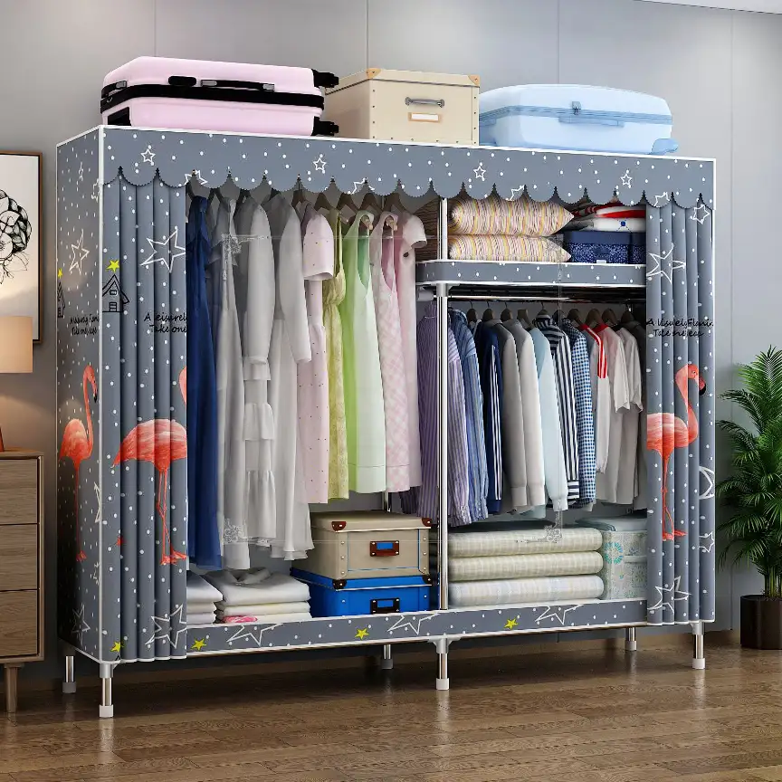 Tủ vải nhiều ngăn kéo khóa phù hợp không gian nhỏ