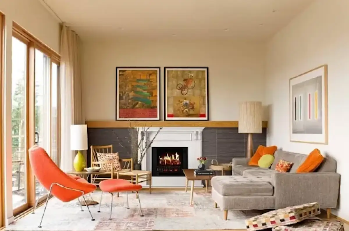 Mid-Century Modern mang đến sự thanh lịch, mềm mại và tinh tế