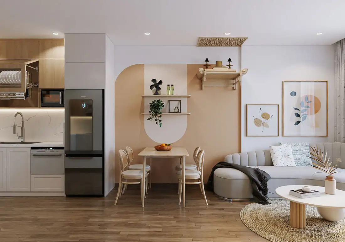 Phong cách Scandinavian mang vẻ đẹp hiện đại và ấm áp