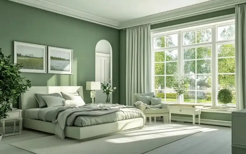 Phong cách xanh thiên nhiên mang lại sự thư giãn cho các nàng