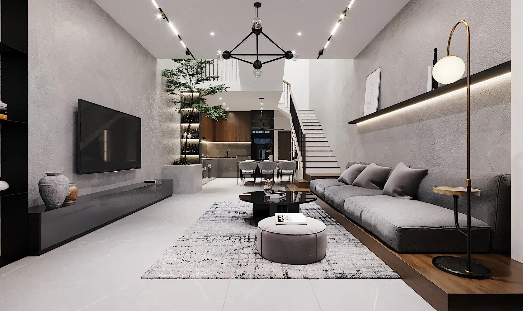 5 bí quyết thiết kế nội thất biệt thự tối giản, tinh tế và hiện đại cho người lớn tuổi