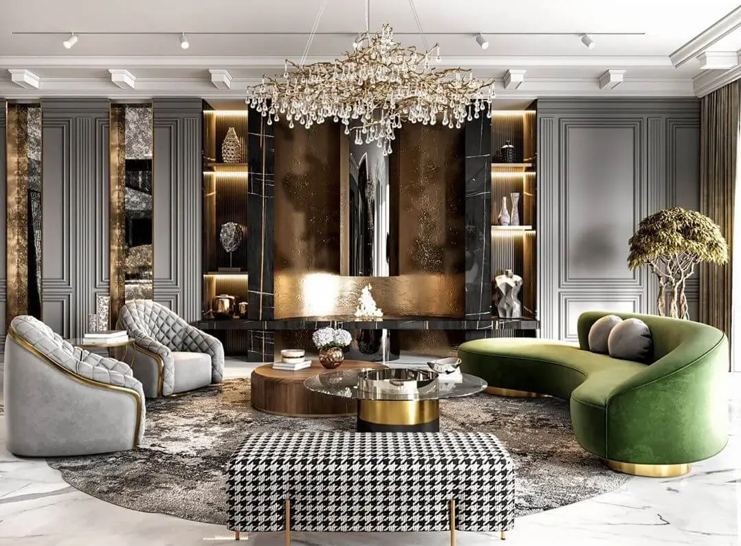 Nội thất mang thiết kế Luxury sang trọng