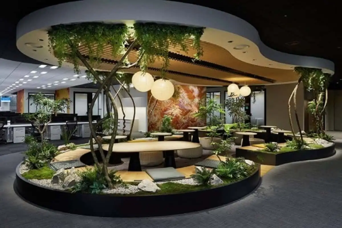 Biophilic là phong cách thiết kế tập trung vào sự kết nối với thiên nhiên