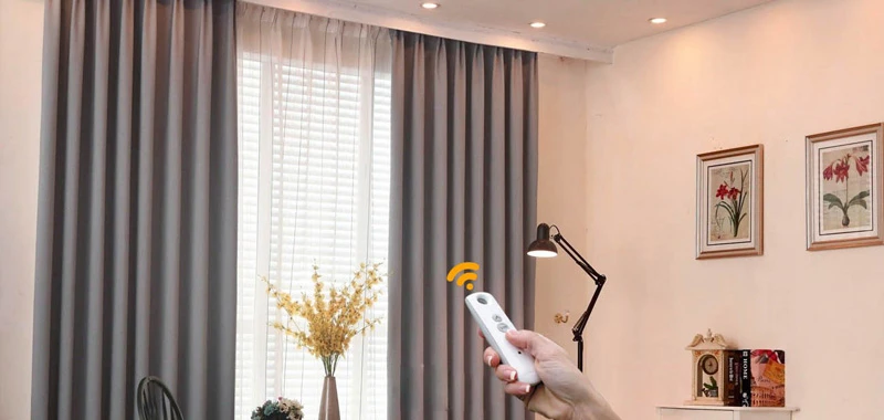 Rèm tự động đang là xu hướng hot cho chung cư 3 phòng ngủ