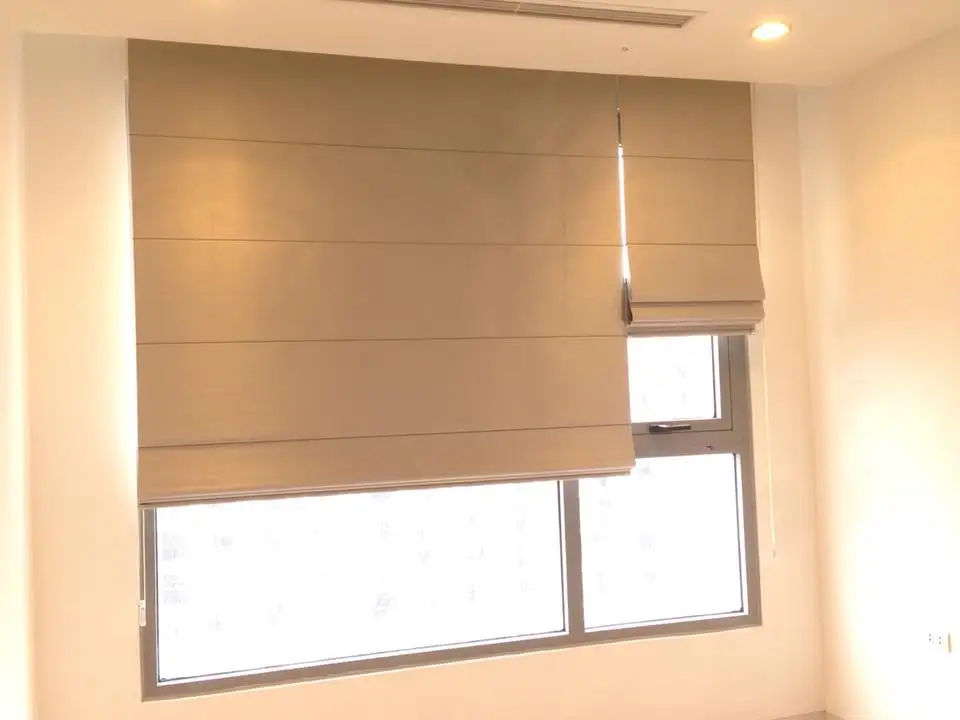 Rèm roman (rèm xếp lớp) mang đến vẻ đẹp tinh tế, nhẹ nhàng