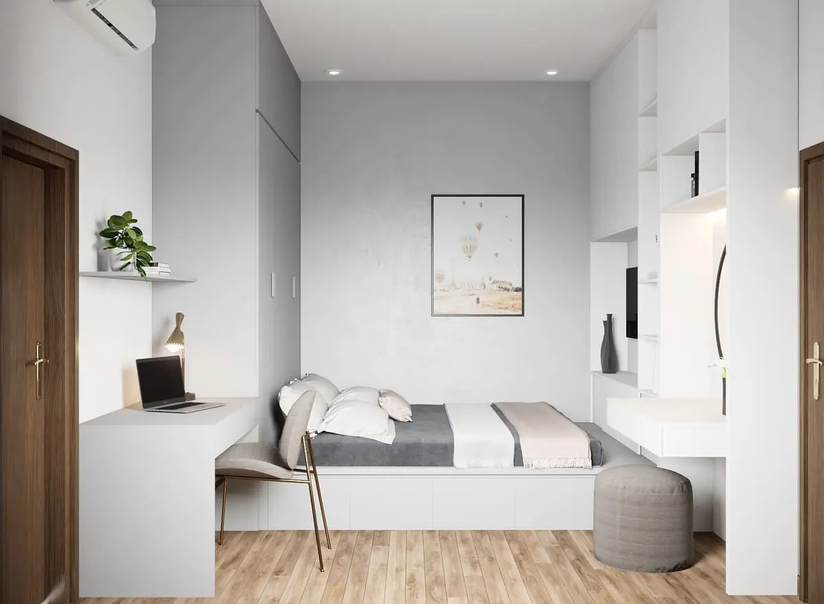 Một phòng ngủ được thi công nội thất bài bản là nạp lại năng lượng