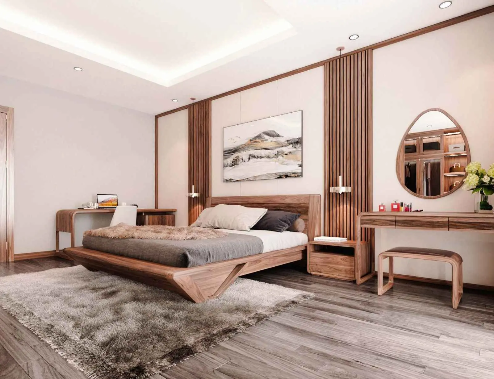 Top 10 mẫu thi công nội thất phòng ngủ đẹp, tiết kiệm tại TP. Hồ Chí Minh