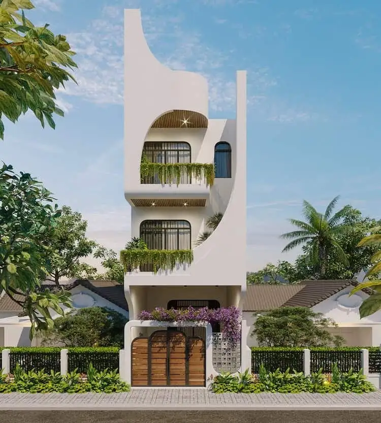 Mẫu nhà hiện đại, gây ấn tượng