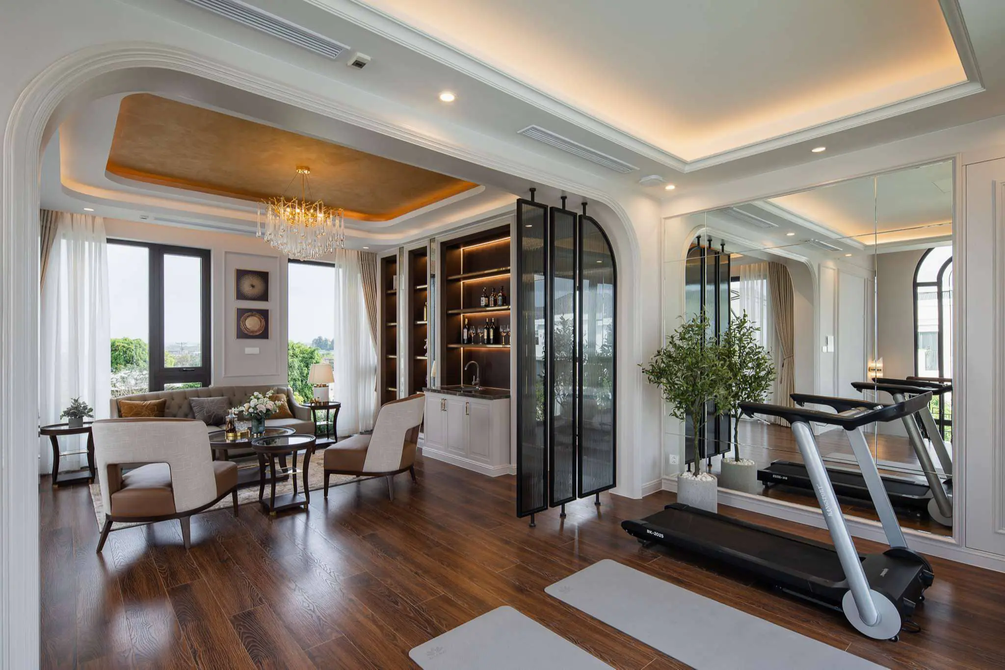 Thiết kế nội thất biệt thự tối ưu công năng loại bỏ chi tiết rườm rà