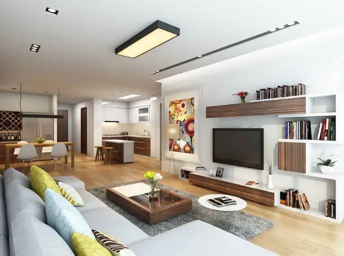 Gợi ý những mẫu thiết kế nội thất chung cư 55m2 tối ưu diện tích