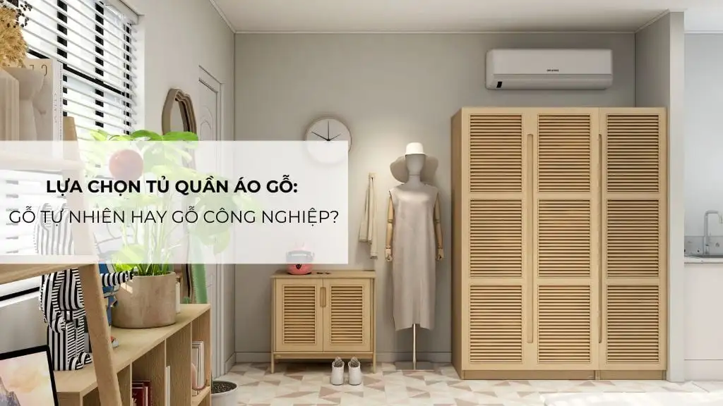 Gỗ công nghiệp trong thiết kế nội thất hiện đại, bền đẹp và tiết kiệm
