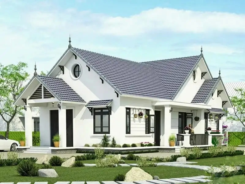 Mẫu biệt thự mini mái Thái hiện đại, đẳng cấp và tiết kiệm chi phí